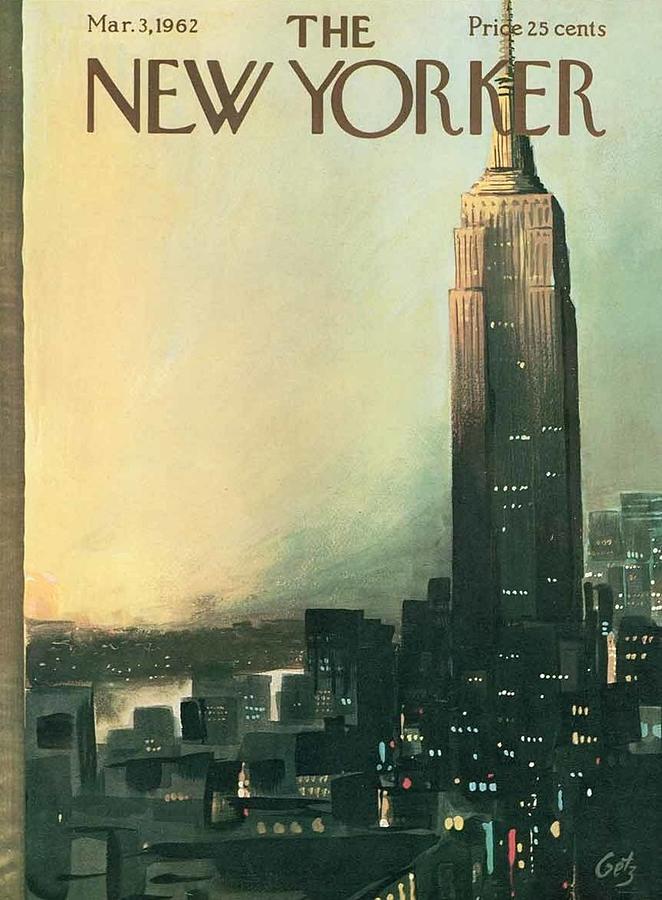 The New Yorker Magazine Cover March 3, 1962 Photograph by Arthur Getz