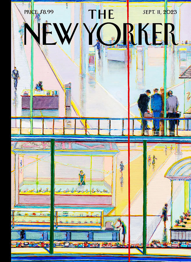 The New Yorker Magazine Cover, Office and Shopping Mall, 2005-2021 by ...