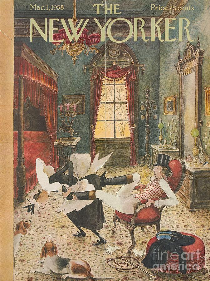 The New Yorker - March 01 - 1958 Digital Art by Empty St - Fine Art America