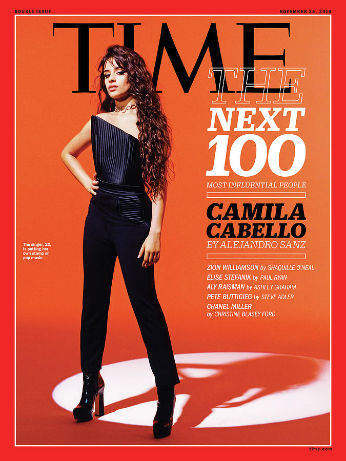 Time Photograph - The Next 100 Most Influential People - Camila Cabello by Photograph by Scandebergs for TIME