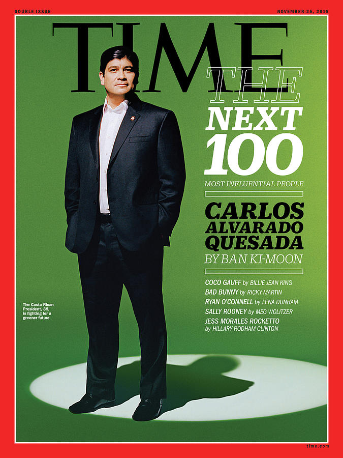 Time Photograph - The Next 100 Most Influential People - Carols Alavarado Quesada by Photograph by Scandebergs for TIME