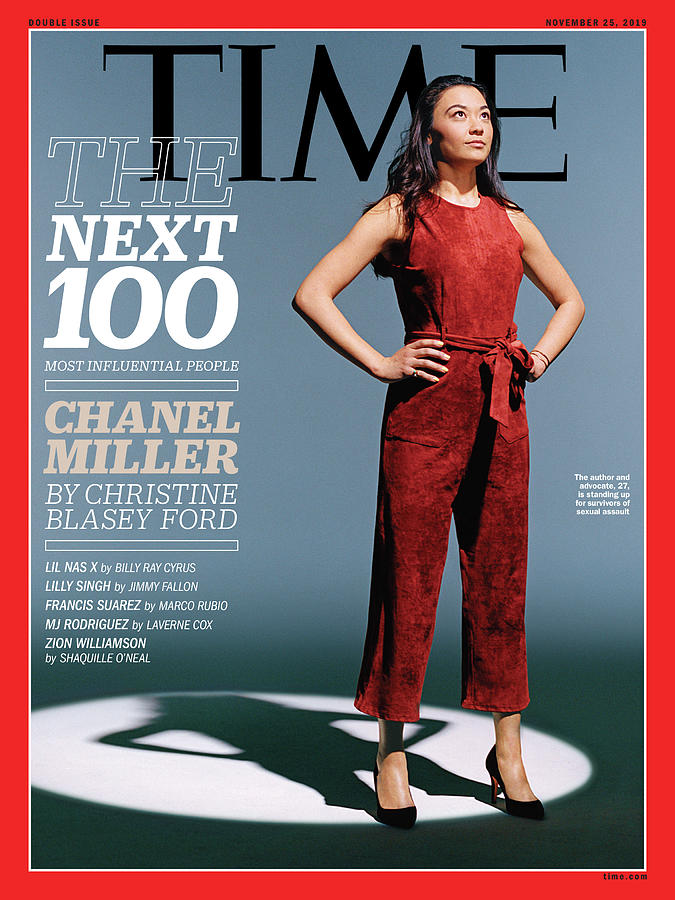Time Photograph - The Next 100 Most Influential People - Chanel Miller by Photograph by Scandebergs for TIME
