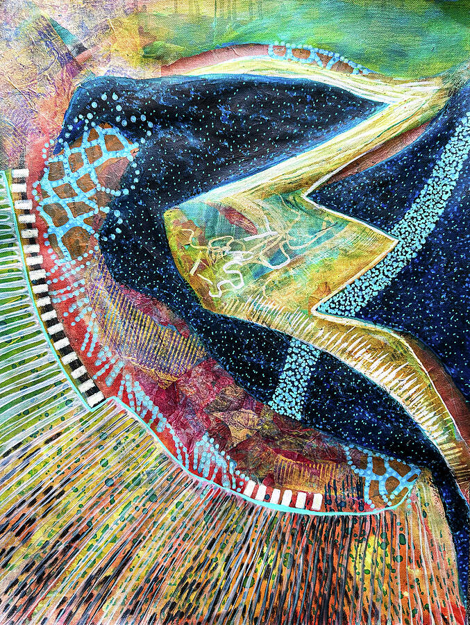The Next Frontier Painting by Polly Castor The Next Frontier Painting by Polly Castor