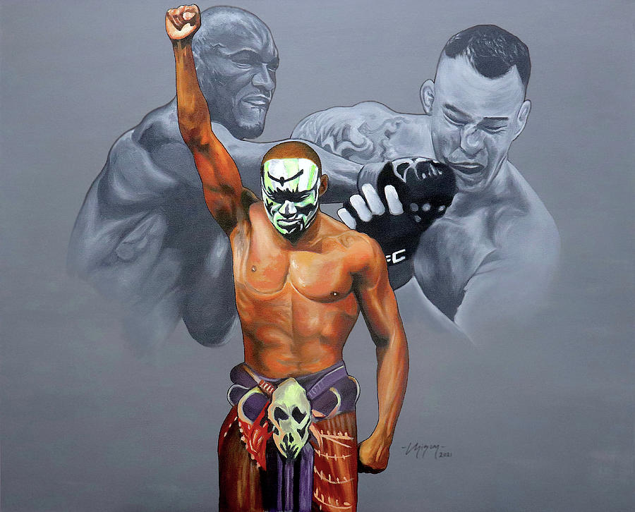 The Nigerian Nightmare Painting by Martial Mind