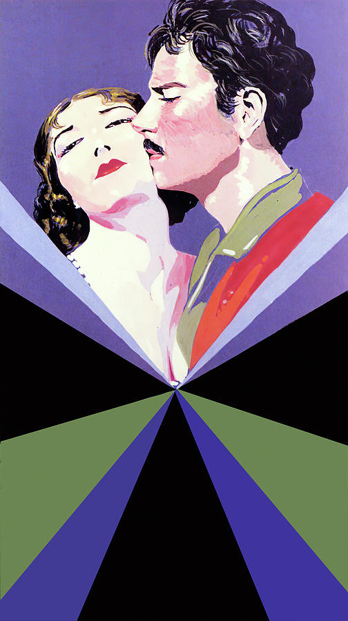 The Night of Love, 1927, movie poster painting by Magdalenax Painting by Stars on Art