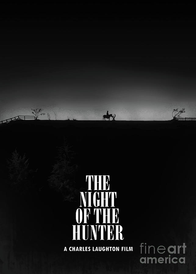 Robert Mitchum Digital Art - The Night Of The Hunter by Bo Kev