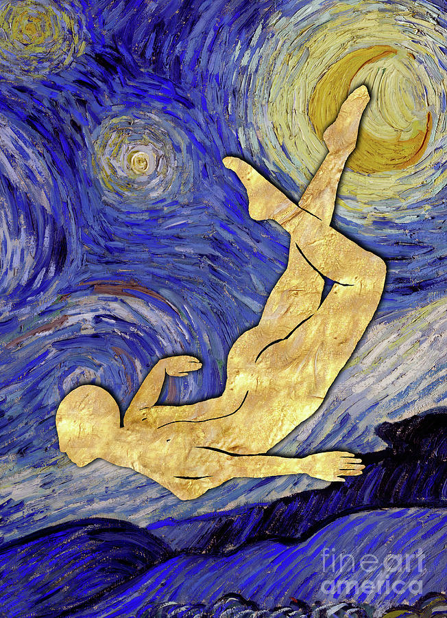 The Night Traveller Painting by Modern Art
