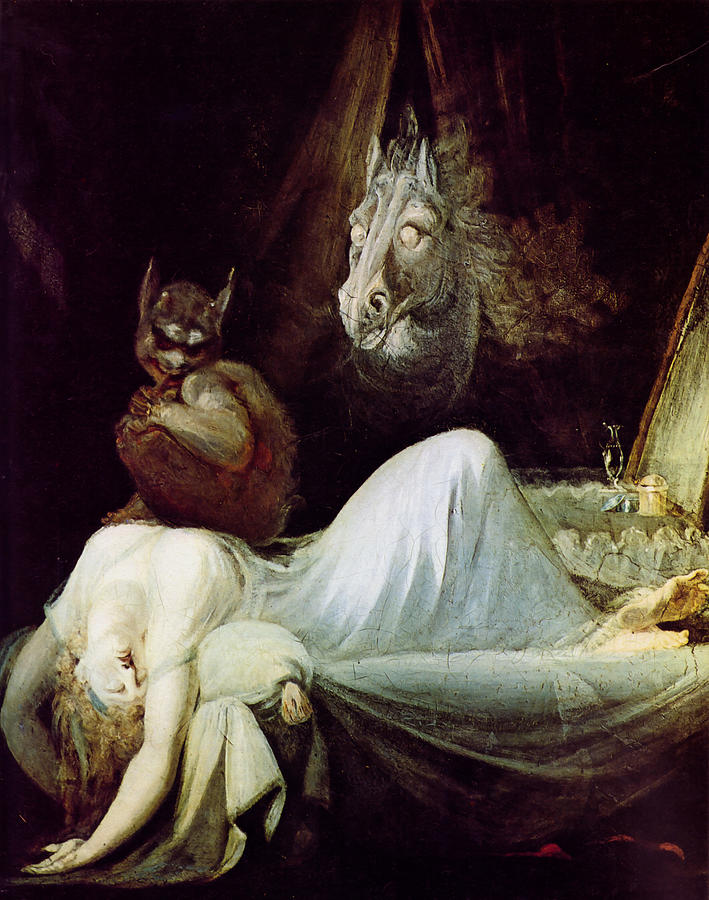 The Nightmare by Henry Fuseli Painting by Orca Art Gallery - Fine Art ...