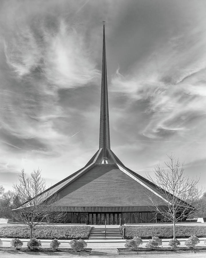 The North Christian Church - Columbus, Indiana Photograph by Susan Rissi Tregoning