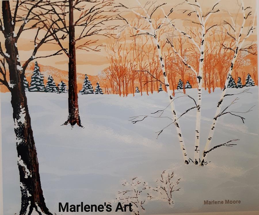 The North Painting by Marlene Moore