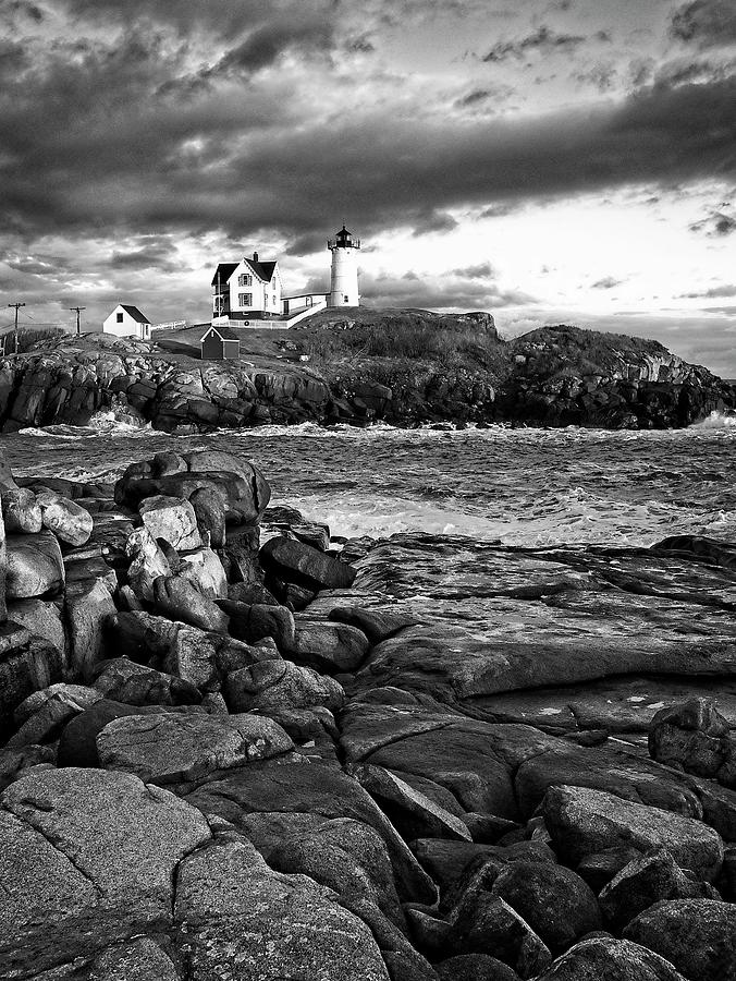 The Nubble Lighthouse 3 Photograph by Steven Ralser
