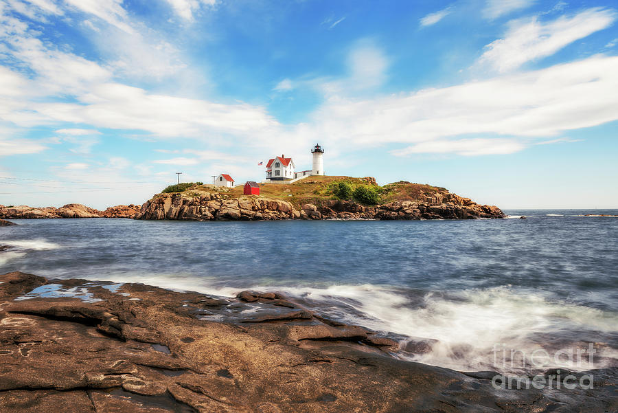 The Nubble Photograph by Sharon Seaward