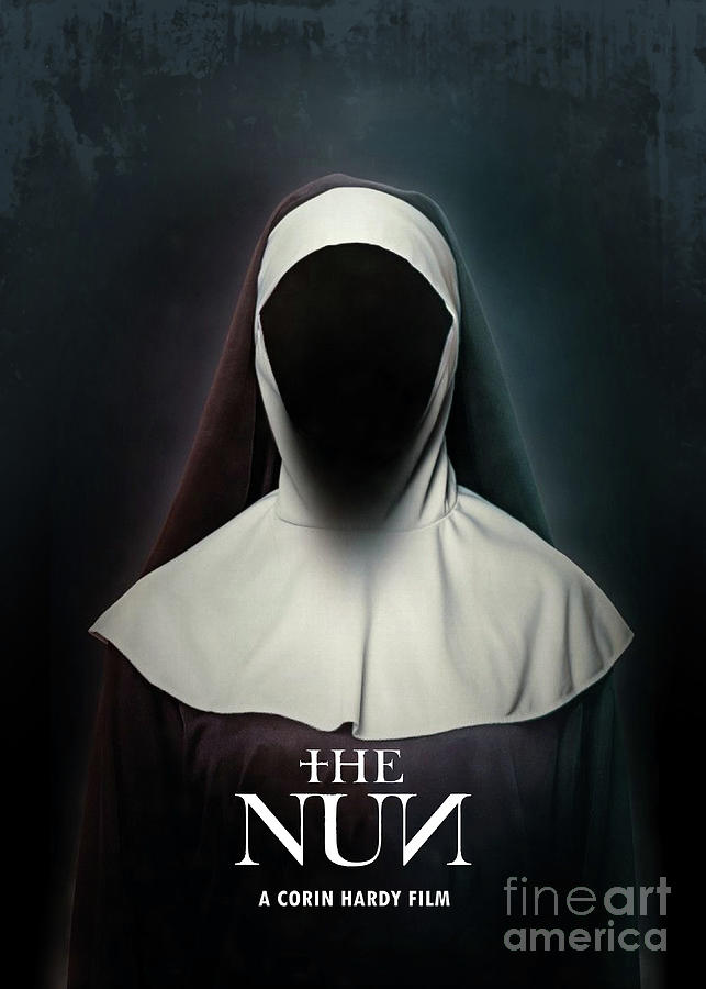 Movie Poster Digital Art - The Nun by Bo Kev