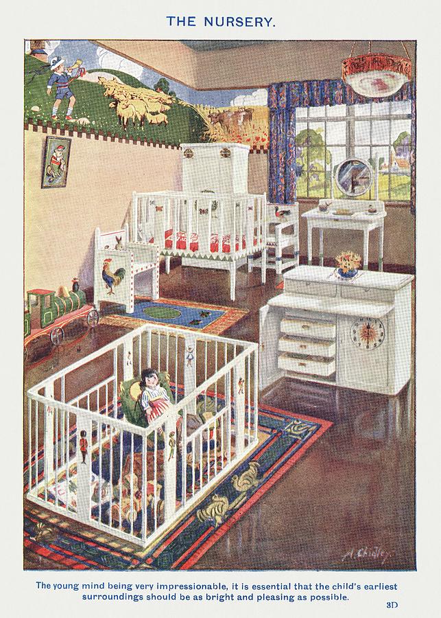 The Nursery Drawing by Mrs Beeton