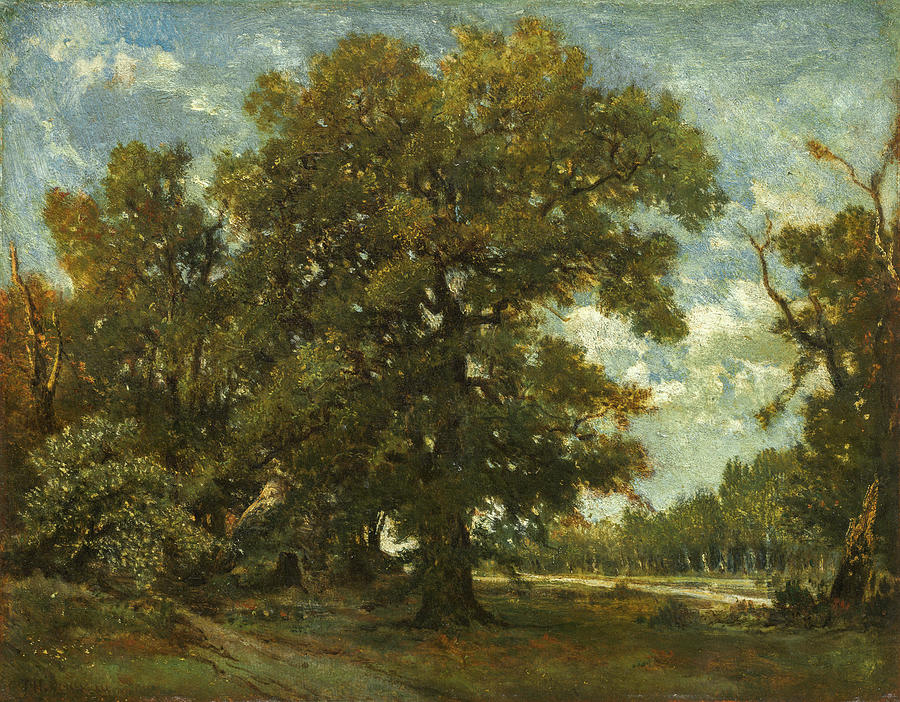 The Oak Tree Painting by Theodore Rousseau