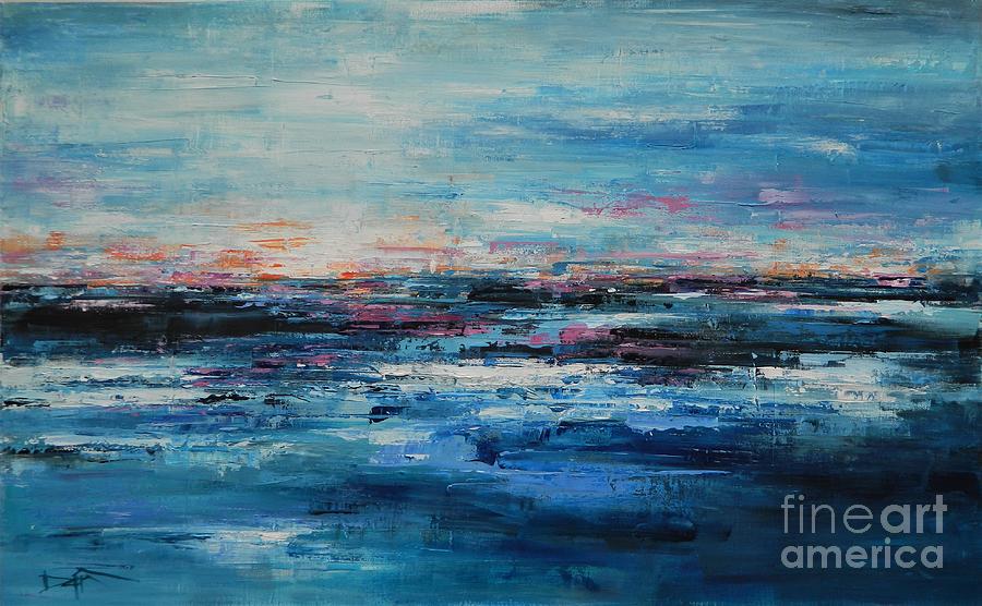The Ocean Bids Me Come Painting by Dan Campbell