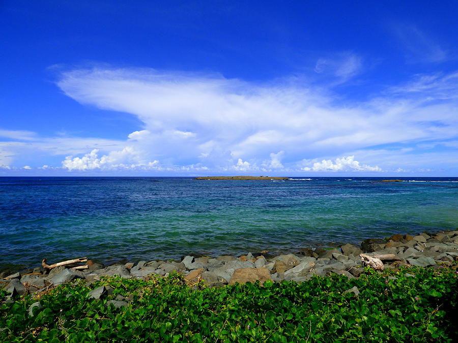 The Ocean From San Juan Puerto Rico Photograph