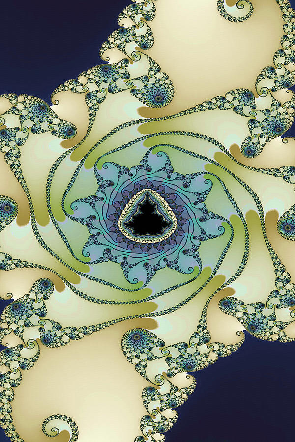The Octopus Garden Fractal Abstract Digital Art by Shelli Fitzpatrick