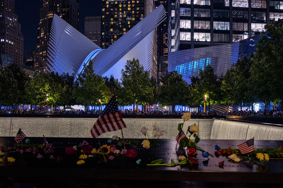 New York City Photograph - The Oculus and September 11 Memorial by Alina Oswald