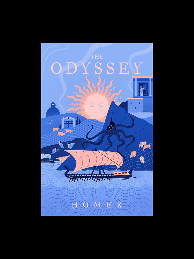 The Odyssey Art Digital Art by Mark Rimar