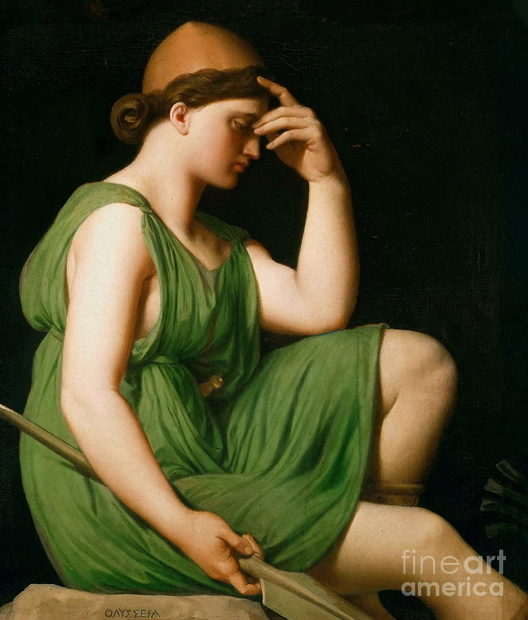 The Odyssey Painting by Jean-Auguste-Dominique Ingres