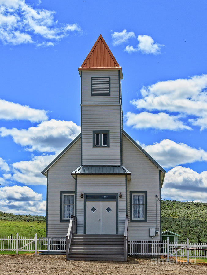 The Ola Church  Photograph by Robert Bales