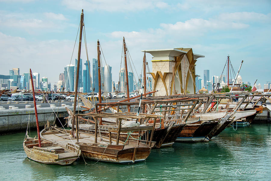 The Old And The New In Doha Photograph