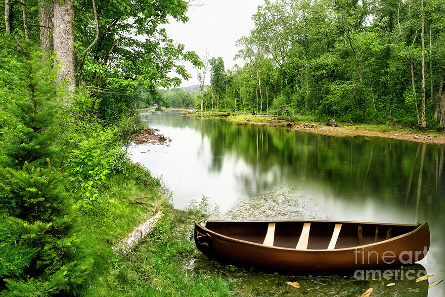 The Old Canoe... Photograph by Shelia Hunt