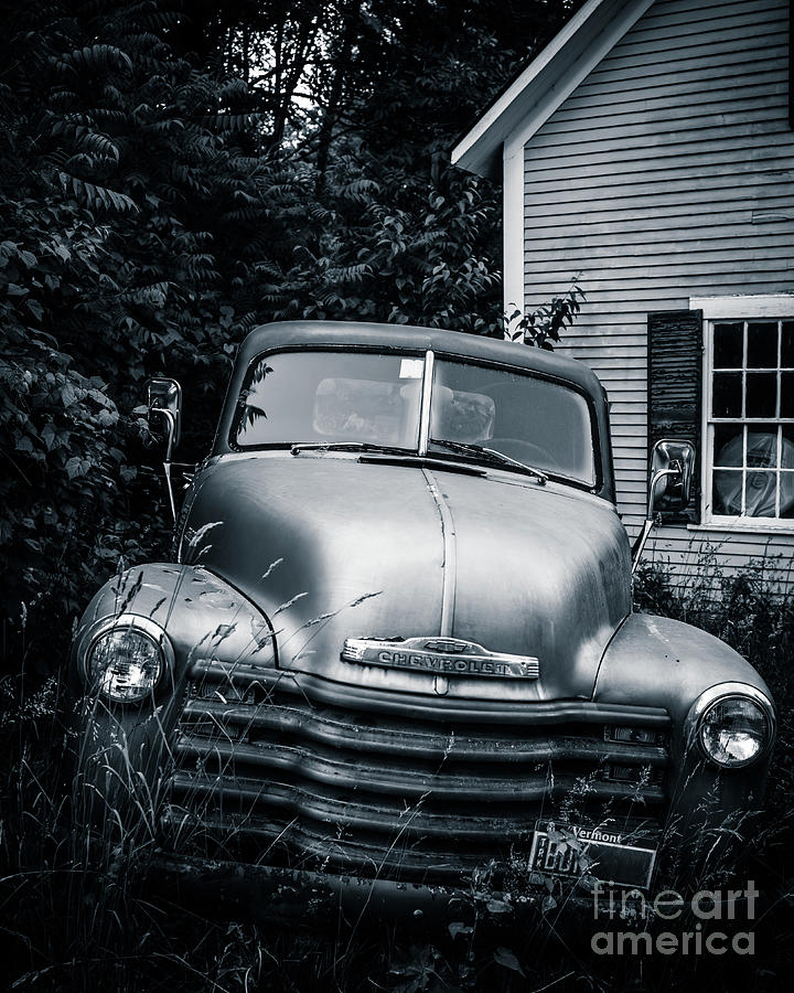The Old Chevy Central Vermont Photograph by Edward Fielding