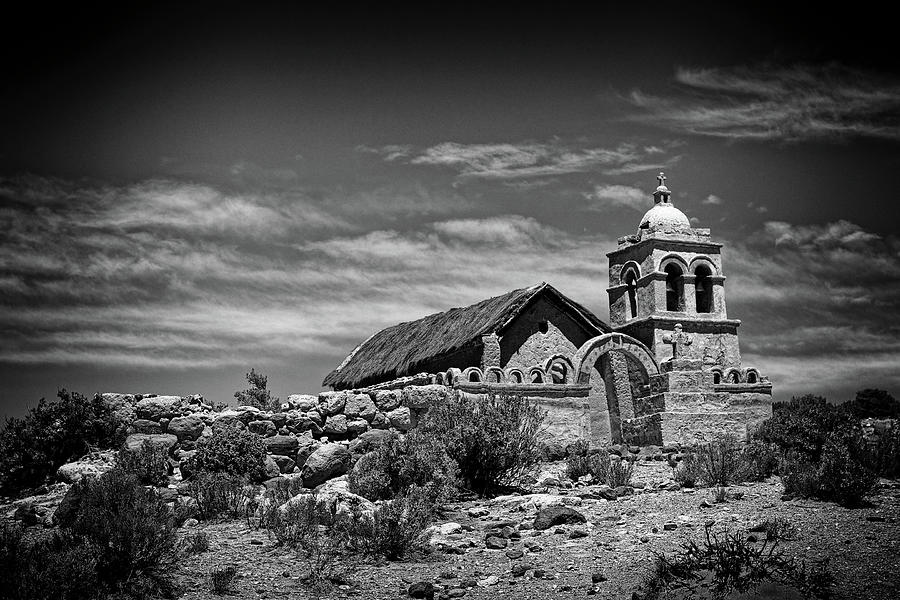 The Old Church Photograph by Ron Dubin