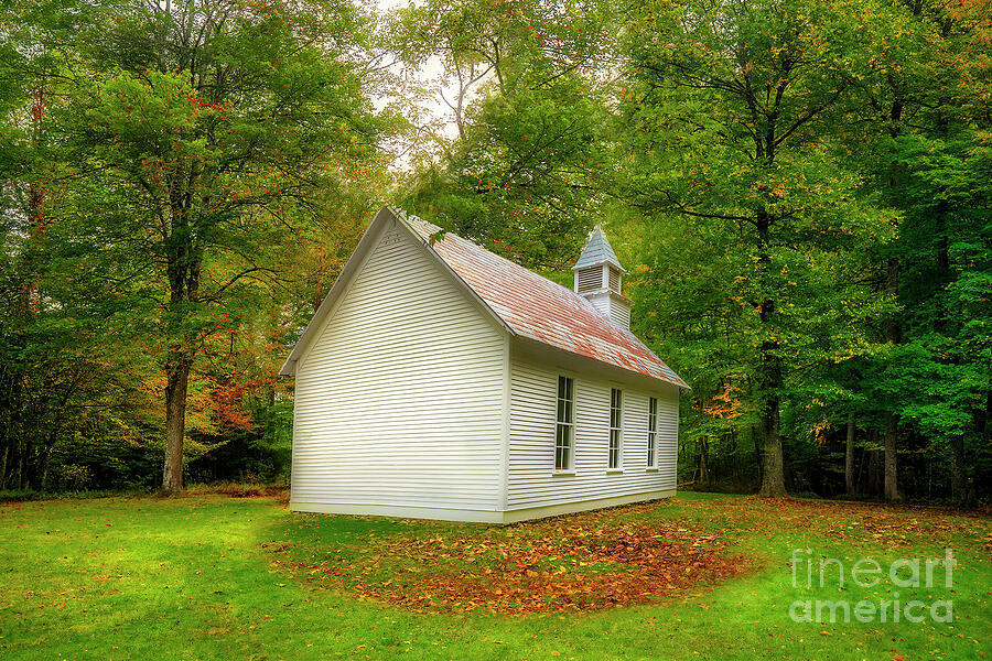 The Old Country Church Photograph by Shelia Hunt