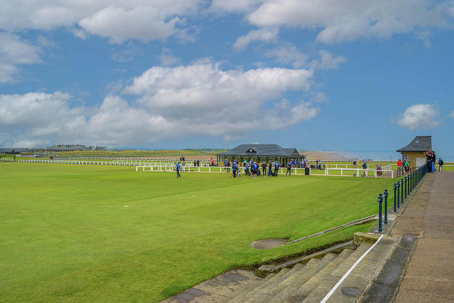 The Old Course, Links at St. Andrews Photograph by Marcy Wielfaert
