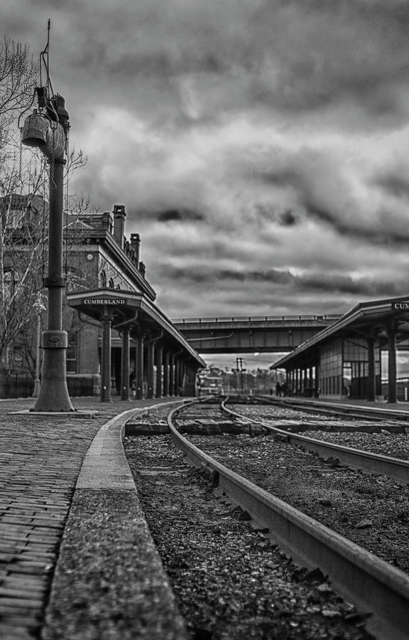 The Old Cumberland Train Station Photograph by Amber Kresge