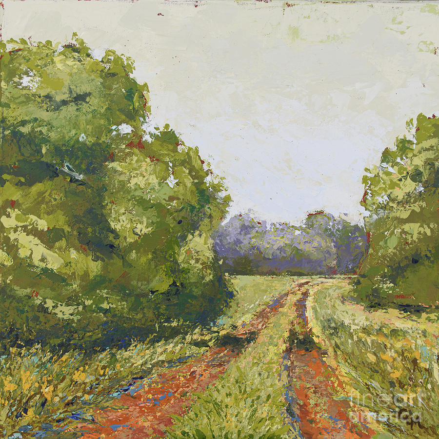 The Old Dirt Road Painting by Cheryl McClure