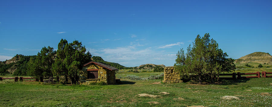 The Old East Entrance At Theodore Roosevelt National Park Photograph