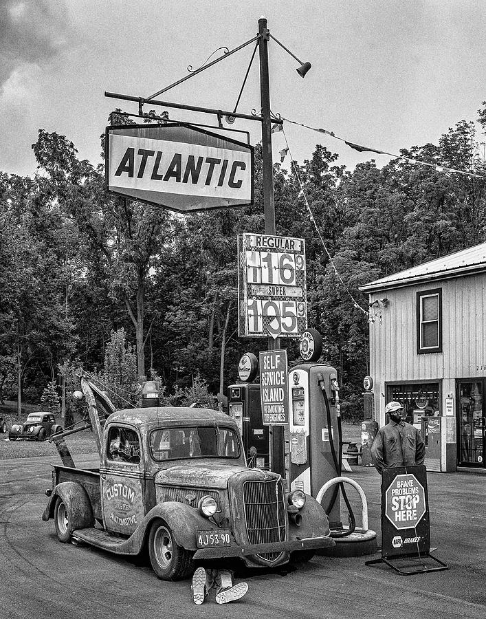The Old Filling Station 1 Photograph by Jeff Stallard | Pixels