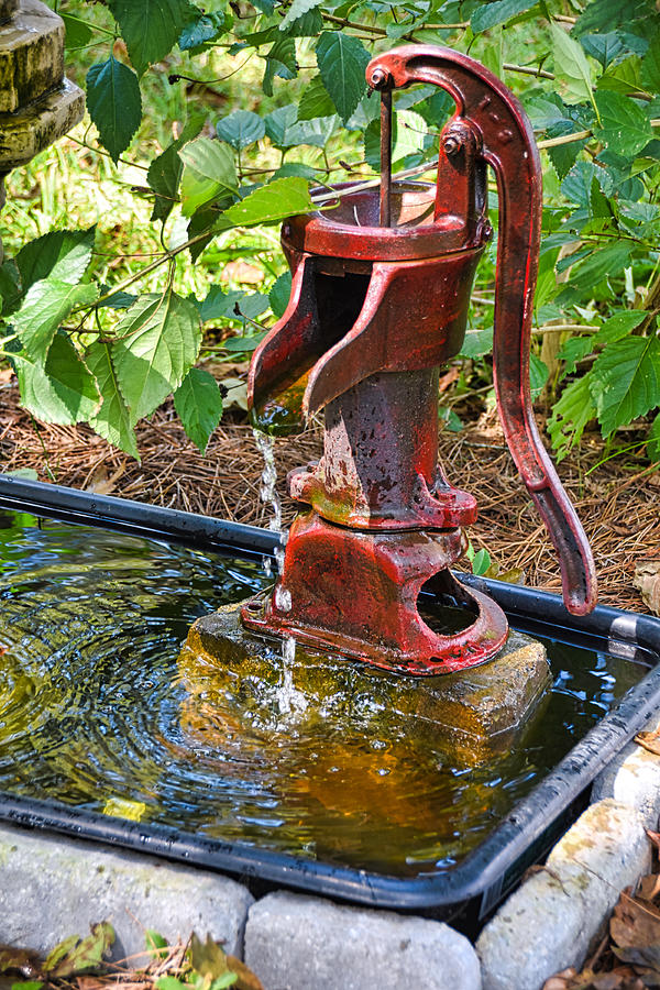 The Old Hand Pump Photograph by Linda Brown
