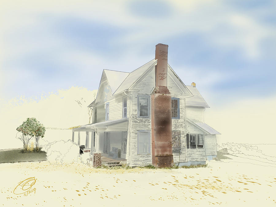The Old Home Place  Digital Art by Joel Deutsch