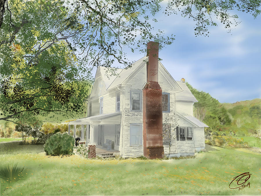The Old Home Place Near Daughton Park Digital Art