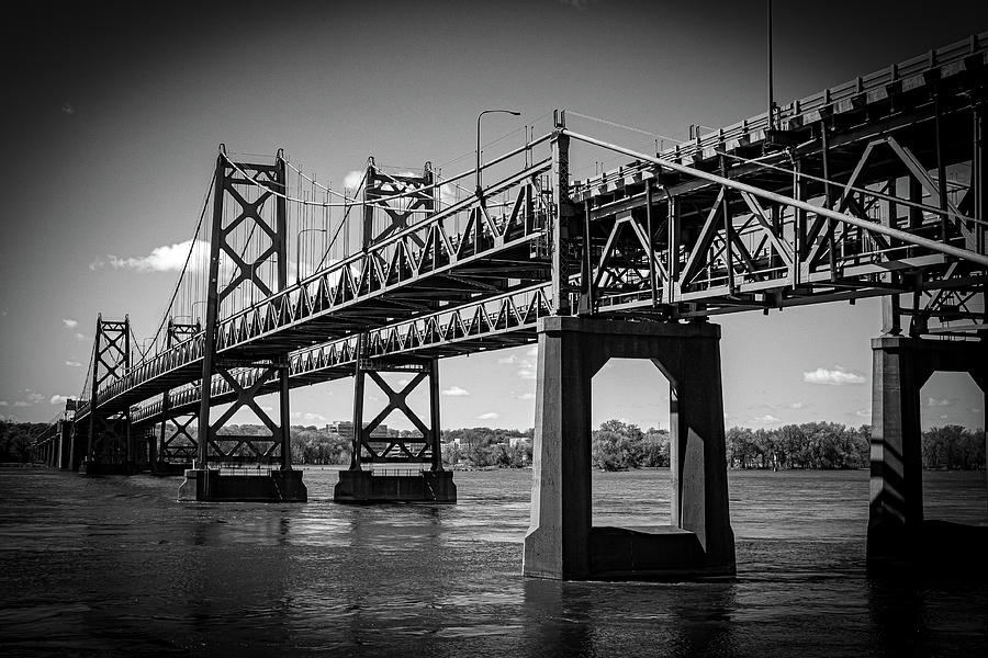 The Old I74 Bridge Photograph by Dennis Becht | Fine Art America