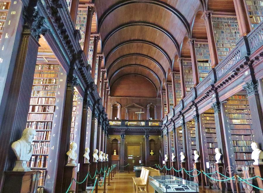 The Old Library Long Room Trinity College Dublin Photograph By   The Old Library Long Room Trinity College Dublin World Reflections By Sharon 