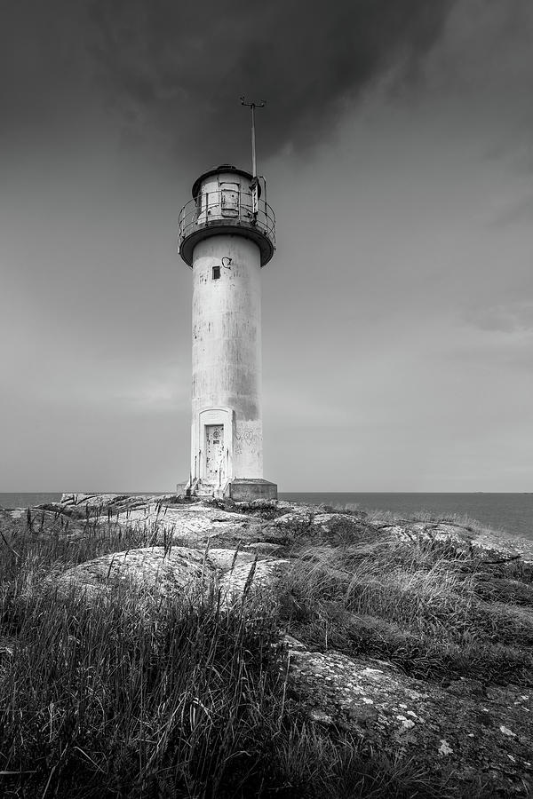 Black And White Photograph - The Old Lighthouse by Nicklas Gustafsson
