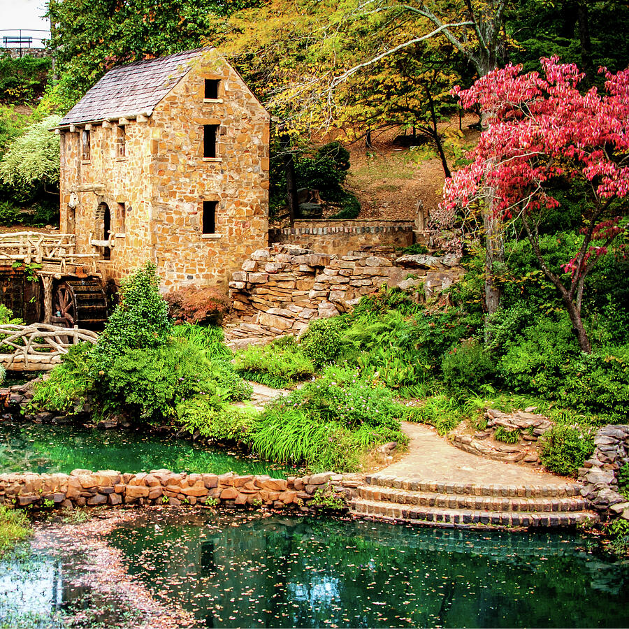 The Old Mill - A Timeless Arkansas Gem Photograph by Gregory Ballos The Old Mill - A Timeless Arkansas Gem Photograph by Gregory Ballos
