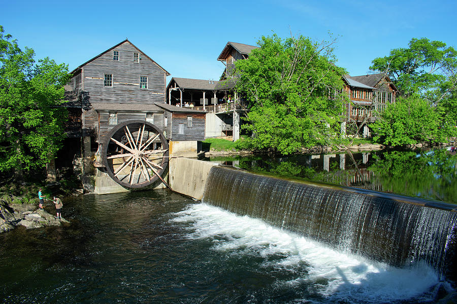 The Old Mill and Restaurant Photograph by Steve Parker - Fine Art America