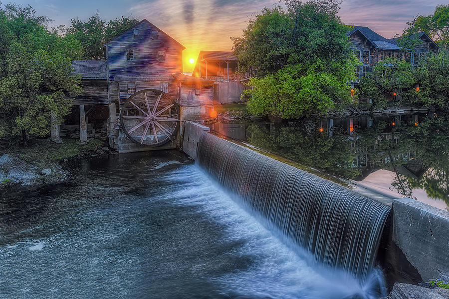 The Old Mill in Pigeon Forge 4 Photograph by Steve Rich - Pixels