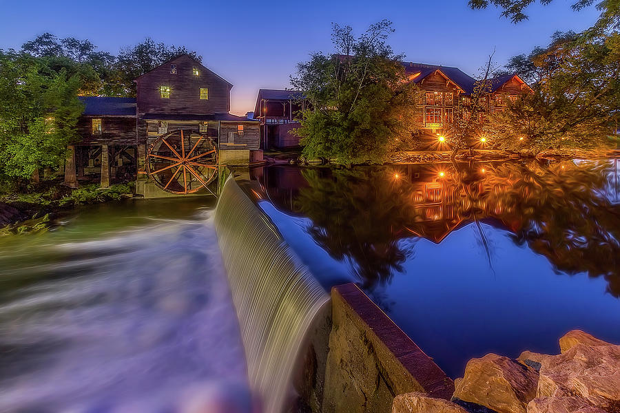 Nature Photograph - The Old Mill in Pigeon Forge 6 by Steve Rich