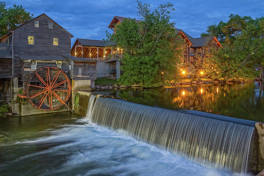 Nature Photograph - The Old Mill in Pigeon Forge 7 by Steve Rich