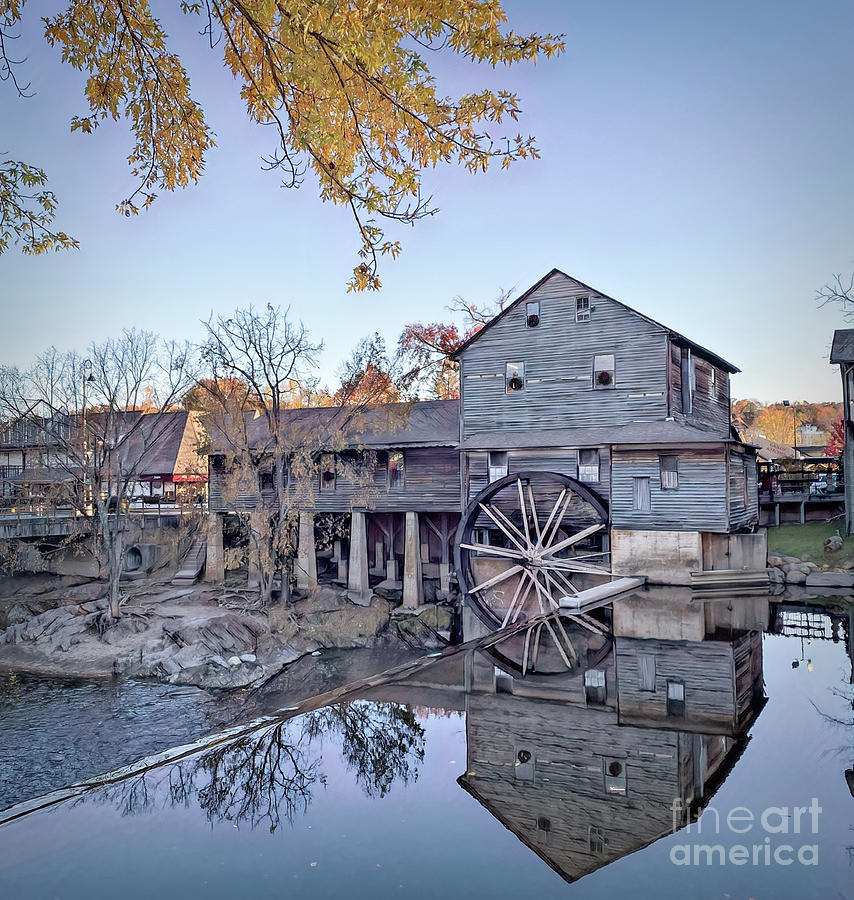 The Old Mill - Pigeon Forge Photograph by Kerri Farley