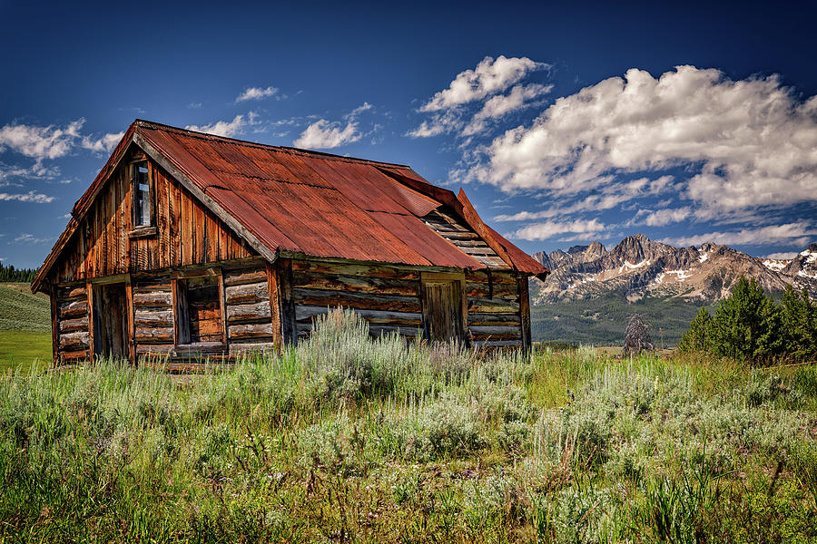 The Old  Mountain  Cabin  Photograph by Rick Berk