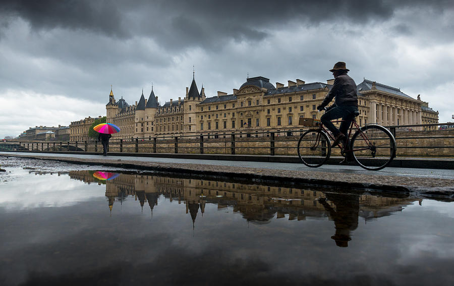 The old Paris Photograph by MathieuRivrin